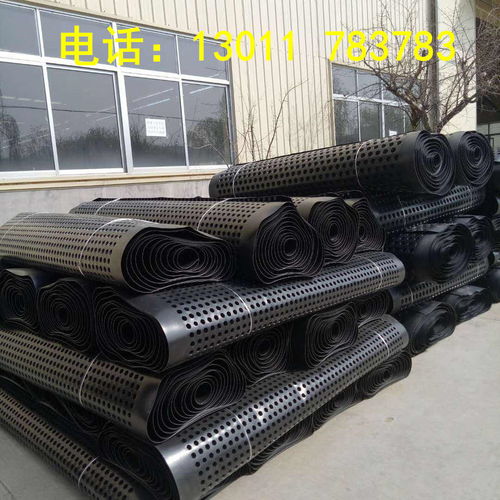 2022歡迎 貴州12mm厚蜂窩型塑料排水格片西寧 生產公司